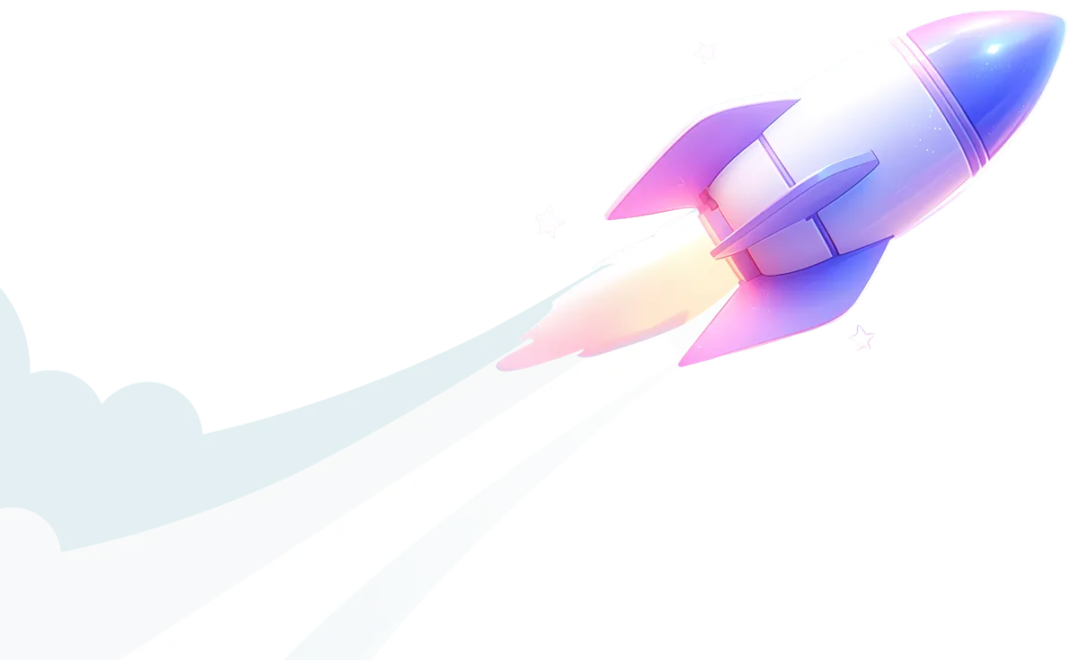 Rocket illustration from the official KK8 Coming Soon page