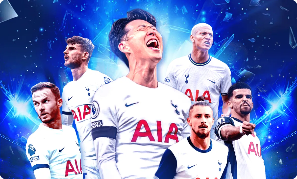 Tottenham Hotspur campaign artwork published on the KK8 sponsor page
